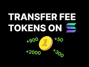 How to create tokens with a transfer fee on Solana (Token extensions)