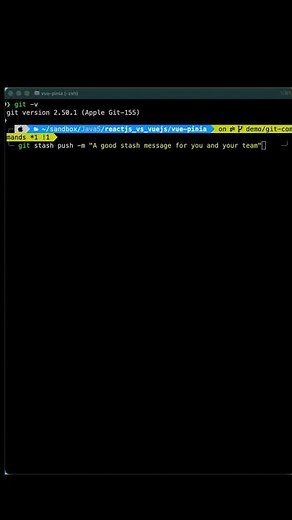 A Smarter Way to Git Stash #softwareengineering #versioncontrol #github #computerscience #education