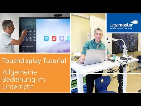 Lehrer erklärt: Grundlegendes Arbeiten an der digitalen Tafel im Unterricht