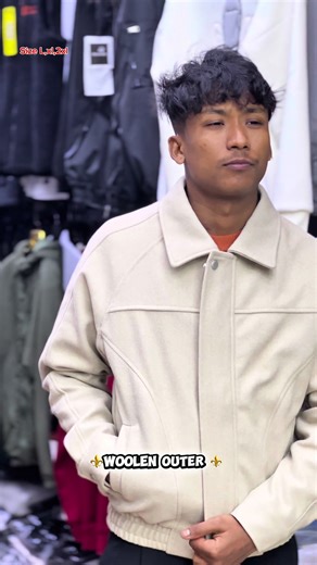 Woolen Outerwear in Large, XL, and 2XL Sizes Available