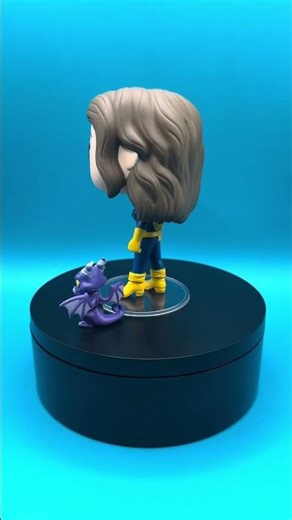 Kitty Pryde & Lockheed Funko Pop Spin ✨ X-Men #Shorts