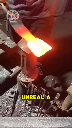 This Is How a Real Machete Is Born—Fire, Force, Precision #craftsmanship #blacksmithlife #forgingsteel #handmadepower #traditionaltools #engineeringart #reelsusa #fypusa #oldschoolskills #macheteforging | Expo Studio