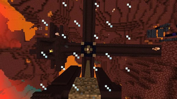 EASY NETHER MOB XP FARM in Minecraft 1.21 Bedrock (MCPE/Xbox/PS4/Windows) 🔥 Super Fast XP!