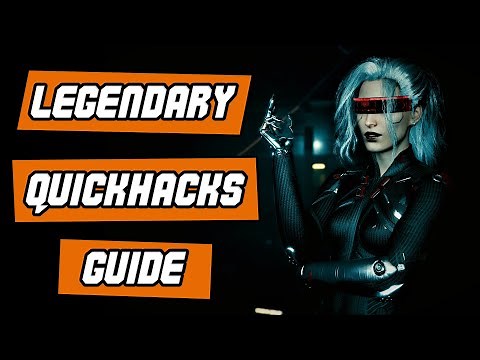 Cyberpunk 2077: How to get LEGENDARY Quickhacks (Method & Location)