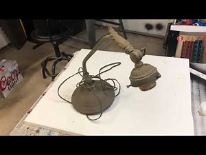 Old lamp restoration