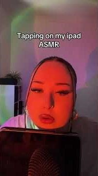 ASMR tapping on my ipad. #asmrsounds #tingles #asmr #asmrtapping