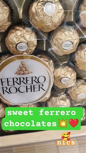 #ferrero_rocher #chocolate #asmr #shortsfeed
