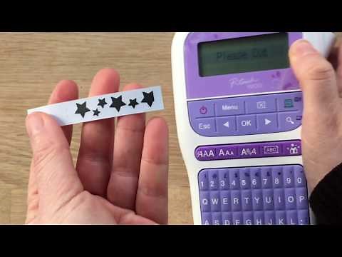 Teil 3 – Mit dem P-touch Beschriftungsgerät Rahmen drucken