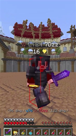 Practicing with a LT2 in Nethpot... #minecraft #guide #hypixel