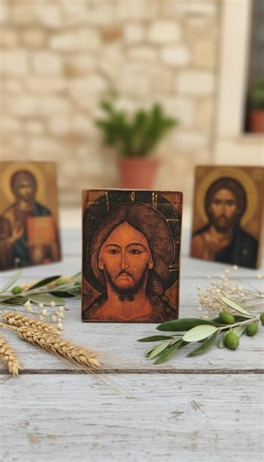 Jesus Christ Icon Pantocrator | All Seeing Lord Icon | Orthodox Christ Icon | Christ Face Icon | Handmade Christian Wood Icon | Prayer Gift - Etsy UK