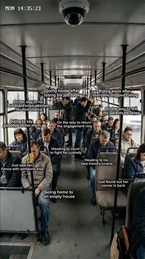 Some are heading toward answers they have been avoiding. Some are carrying news they are not ready to share. Some are moving forward on habit alone, unsure of what comes next. Some are holding on quietly, hoping the ride ends gently. From the outside, it is just another bus on a normal day. Inside, it is a collection of lives paused between where they have been and where they are about to arrive. May the road ahead meet you with patience, understanding, and a moment that feels a little lighter t