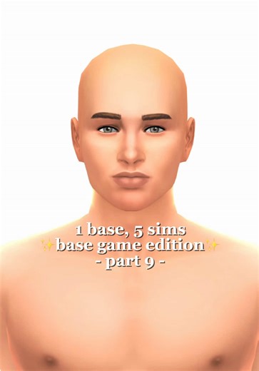 1 base cas challenge yet again! hopefully ur using mc command center to fill up your save files! — #sims #sims4 #simstok #sims4cas #sims4basegame