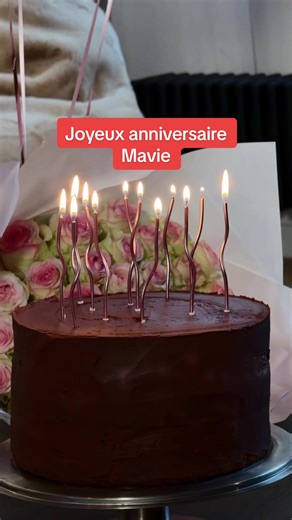 Layer Cake au Chocolat pour l'Anniversaire de Mavie