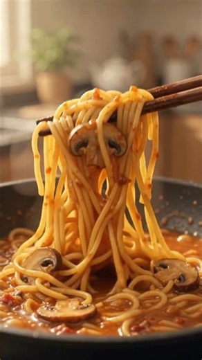 Spicy Miso Butter Ramen #CookingASMR #CookingButterRamen #food #ramen