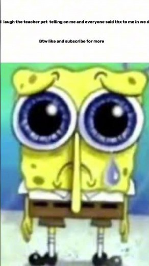 SpongeBob sad meme￼