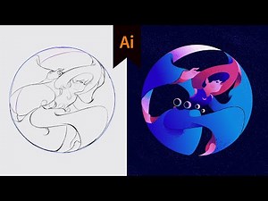 How to make vector illustration with texture - Illustration Tutorial