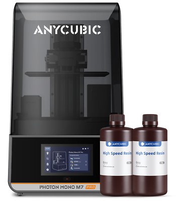 ANYCUBIC Photon Mono M7 Pro 170mm/h 10.1'' 14K Resin LCD 3D Printer+2KG Resin | eBay