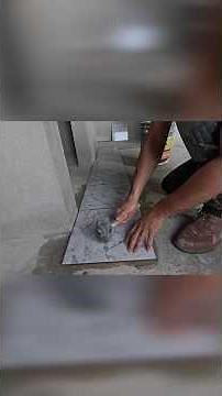 Instalación de piso cerámico