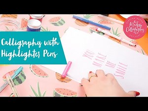 Kids' Calligraphy Project
