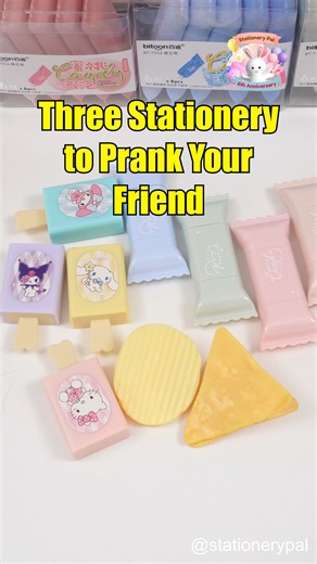 1.1M views · 10K reactions | Three Stationery to Prank Your...