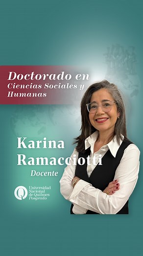 👩‍🏫El Doctorado en Ciencias Sociales es un programa formativo que contempla un abanico de intereses comprendidos en los estudios sociales. Karina Ramacciotti te presenta parte del plan de estudios: su curso "Historiografía". 🔎Encontrás la info completa del doctorado en www.unq.edu.ar/posgrado | Secretaría De Posgrado