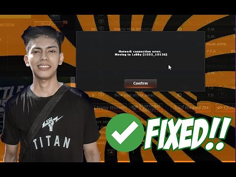 Crossfire PH🔫Network connection error (Moving to Lobby)✔️SOLUTION #Tutorial37