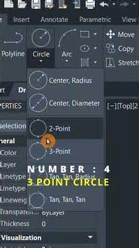 How to draw a Tangent circle in AutoCAD.