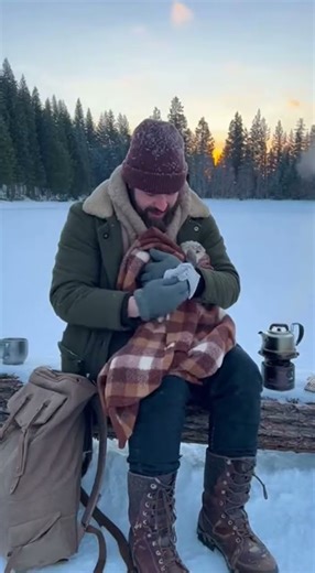 Hero Saves Rabbit Trapped Under Ice — Heartwarming Frozen Lake Rescue!
