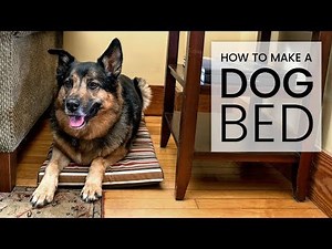 How to Make a Dog Bed