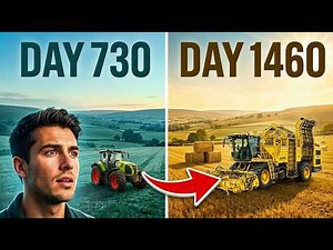 I SPENT 2 YEARS BUILDING A FARM WITH £0 & A TRACTOR | FS25 | Part 2