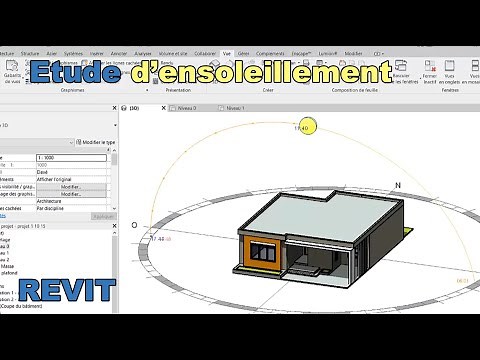 TUTO REVIT EN FRANÇAIS : Comment faire une Etude d'ensoleillement