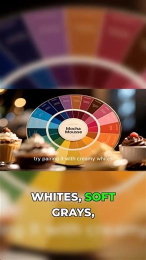 Pairing Perfection: What Colors Go With Mocha Mousse? #facts #quotes #podcast #booktok #aesthetic