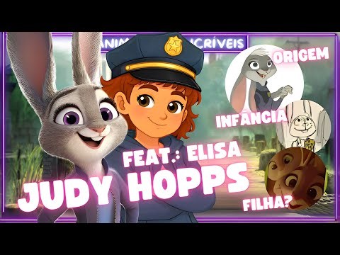 JUDY HOPPS EM 5 MINUTOS: ORIGEM, HISTORIA E CURIOSIDADES (feat. ELISA) #zootopia2 #judyhopps