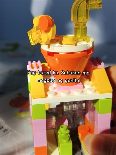 Satisfying Nano Blocks Building Activity to Beat Boredom