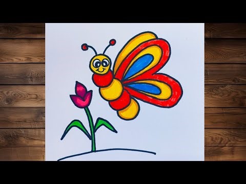 Easy Drawing And Coloring For Kids | Coloring Pages | Octopus Drawing Easy