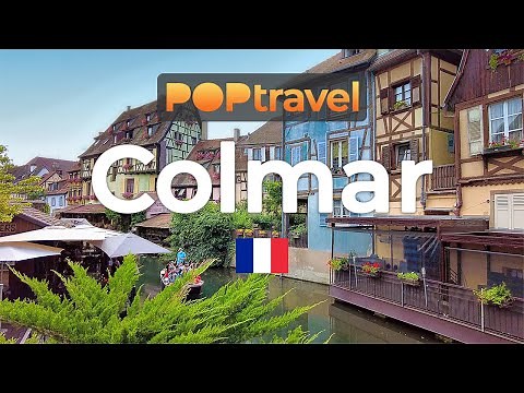 Walking in COLMAR / France 🇫🇷- 4K 60fps (UHD)