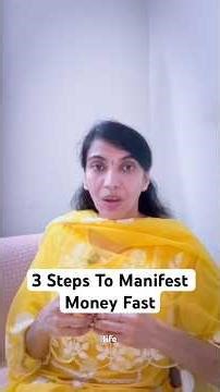 3 Steps to Manifest Money Fast
