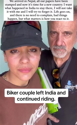 Biker Couple's Journey Continues Despite Tragic Assault