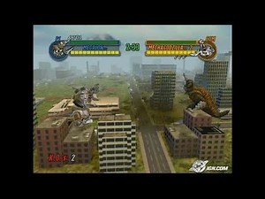 Godzilla: Save the Earth PlayStation 2 Gameplay -