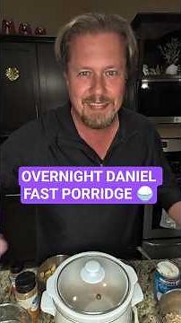 Daniel Fast Day 2 - Overnight Brown Rice Porridge (Easy & Comforting)
