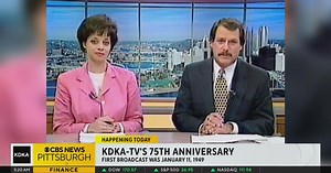 KDKA-TV celebrates 75th anniversary of broadcasting in Pittsburgh