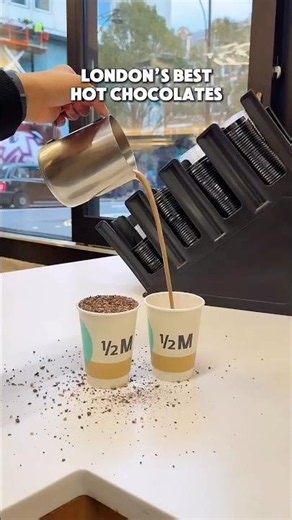 ad we’re trying alllll of the best hot chocolates in London!