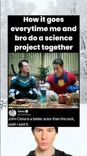 How it goes everytime me and bro do a science project together