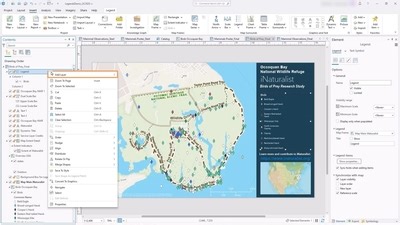 Use the Add Layer to Legend Functionality in ArcGIS Pro