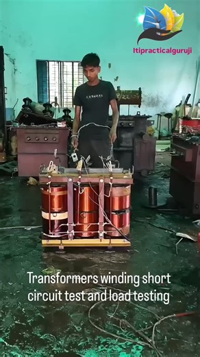 ITI PRACTICAL GURU JI on Instagram: "Transformers winding short circuit test and load testing #electrician #iti #polytechnic #instagram #tranding #electrical #reals #electricalengineering #joints #transformers"
