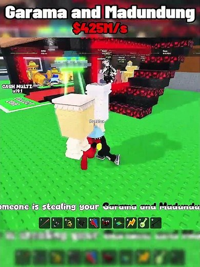 I WON GARAMA AND MADUNDUNG 🔥 $425M/s IN PRIVATE SERVER! HUGE VICTORY | R3-VOLT #r3volt #roblox