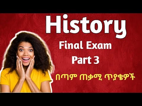 History Final Exam With Perfect Answers | Part 3