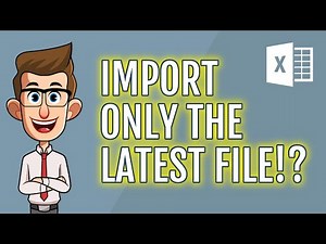 Import ONLY The Latest File - Power Query