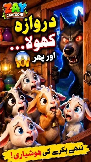 goat story & The Seven Little Goats | bakri ki kahani | chalak bakri | bakri | bakra | goat cartoon