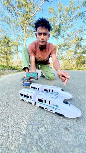 Amr black remote control bullet train Unboxing😍